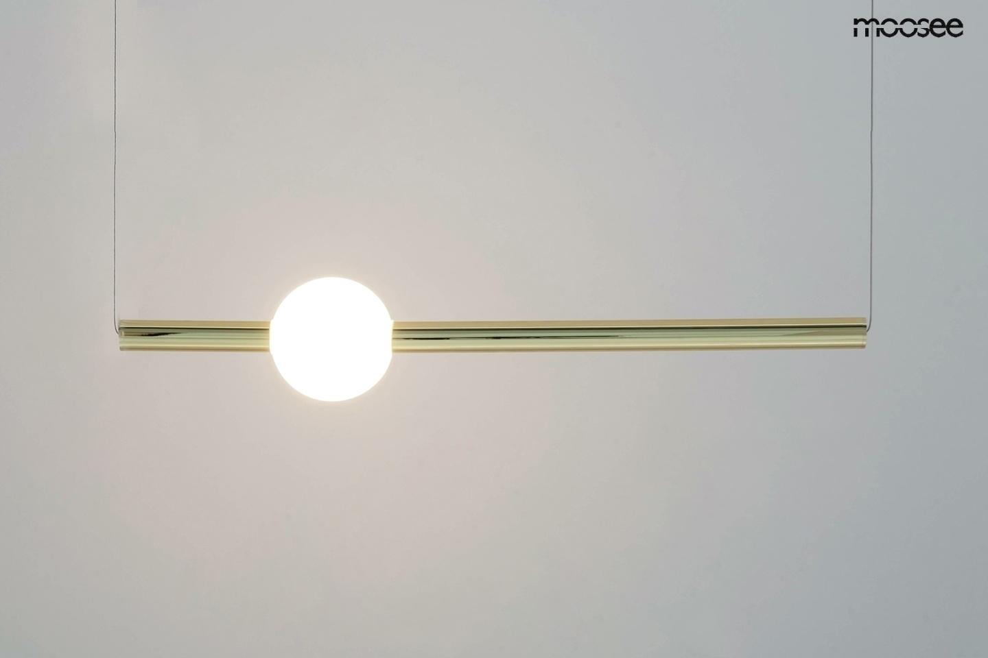 8W LED pakabinamas šviestuvas LIBRA 60 ON, aukso sp., 3000K - Image 3