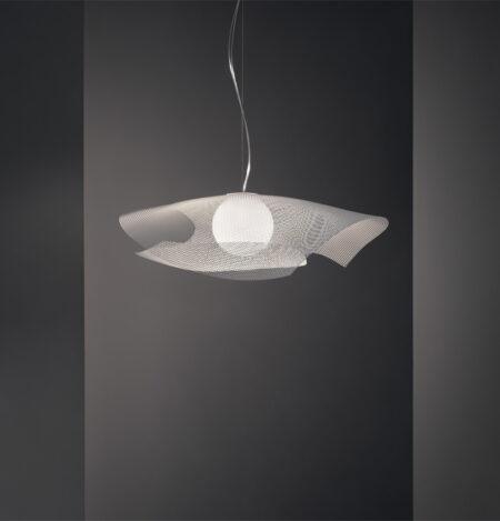 8W LED pakabinamas šviestuvas MYTILUS LARGE, baltas, 2700K, dimeriuojamas
