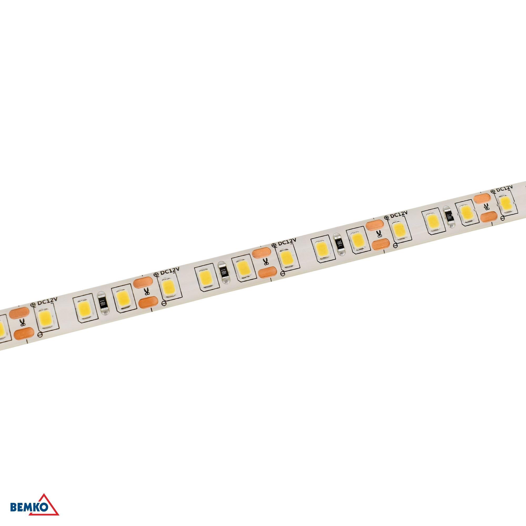 9,2W/m LED juosta PREMIUM, 12V, 6500K, IP65, 5m ritė - Image 2
