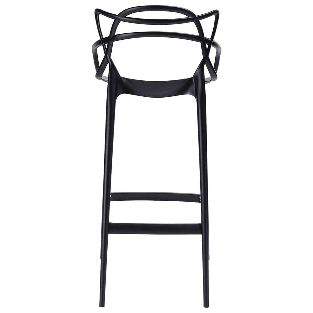 Baro kėdė HILO PREMIUM 75CM, juoda, plastikinė - Image 3