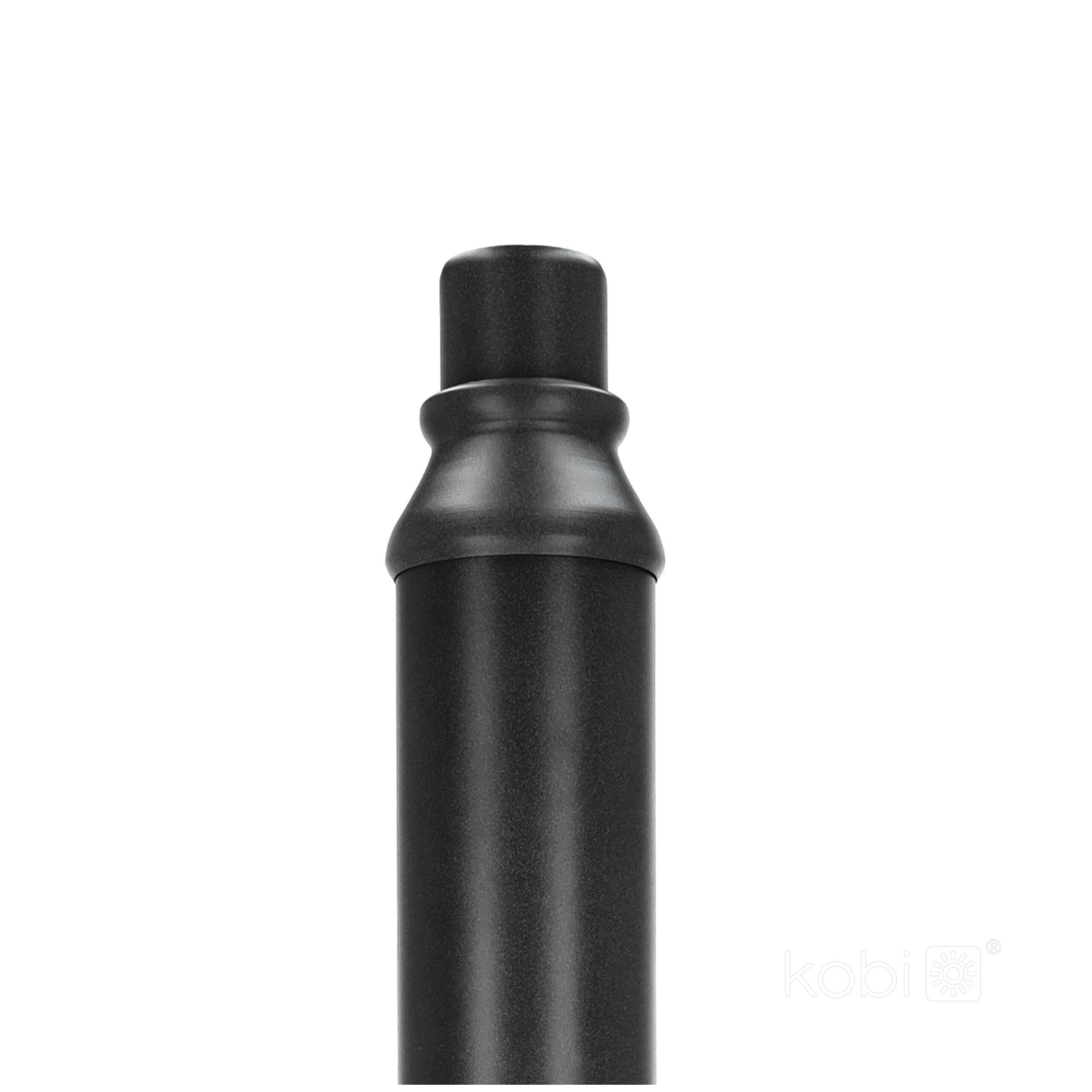 Gatvės šviestuvo atrama BASE 60mm, juoda, 3m - Image 2