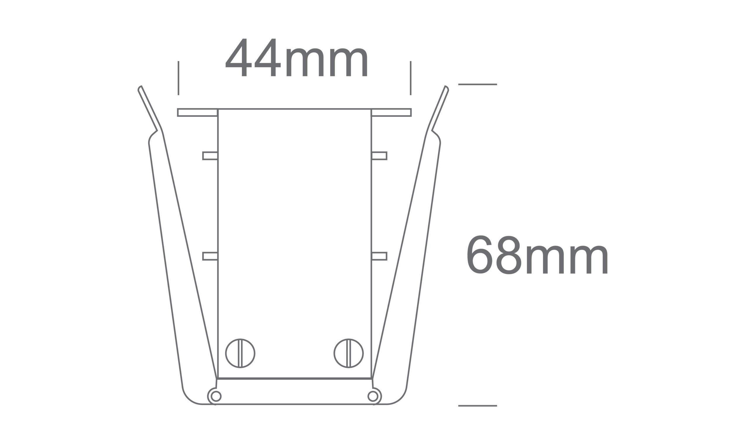 Įleidžiamas magnetinių sistemų bėgelis MIDI, baltas, 2m, 42002RB/W - Image 3