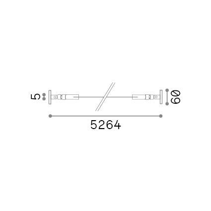 Lankstus LED juostos profilis TESI, plieno sp., 5m, 8mm pločio, 344935 - Image 2