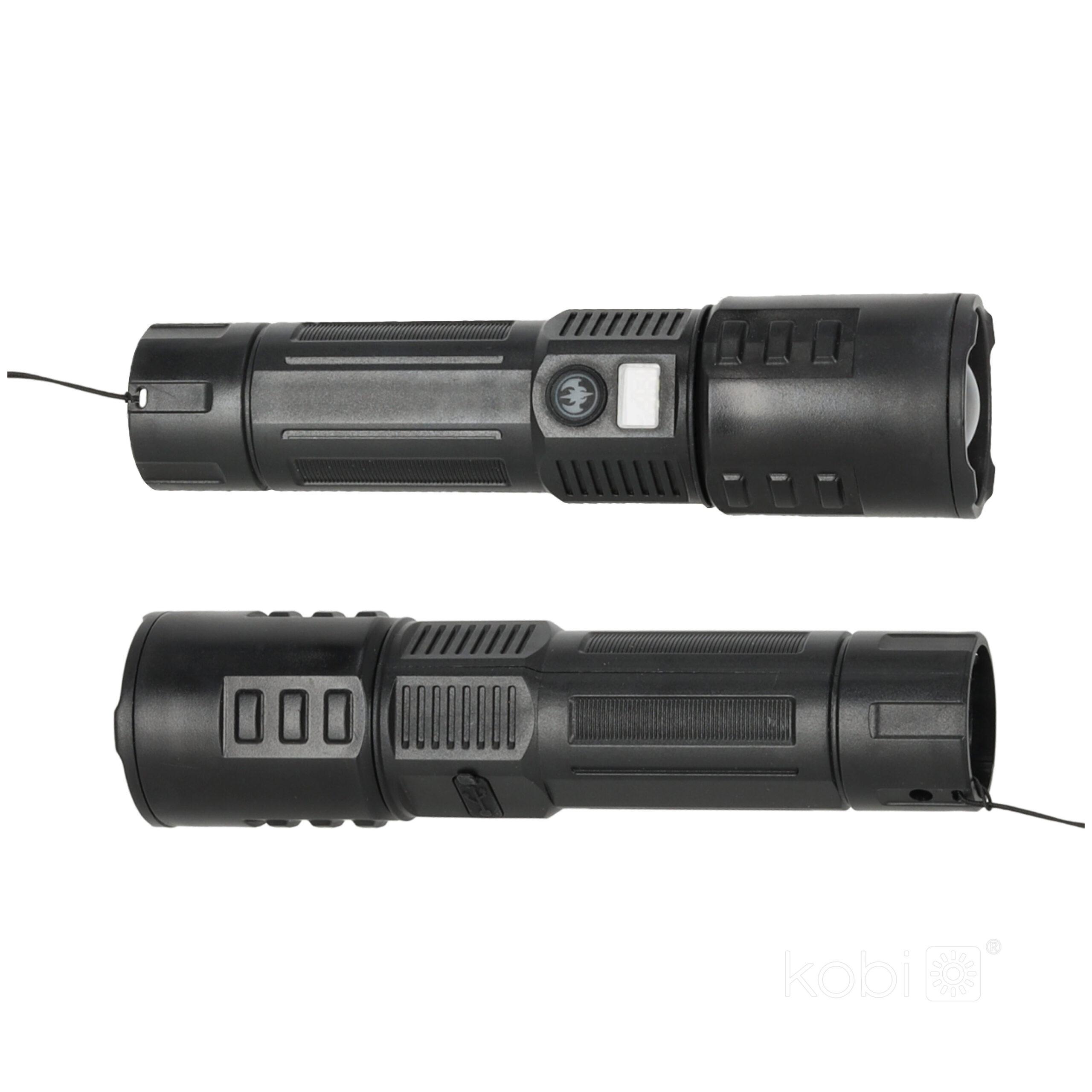 LED įkraunamas žibintuvėlis X-MPR 3, juodas, 6000K - Image 3