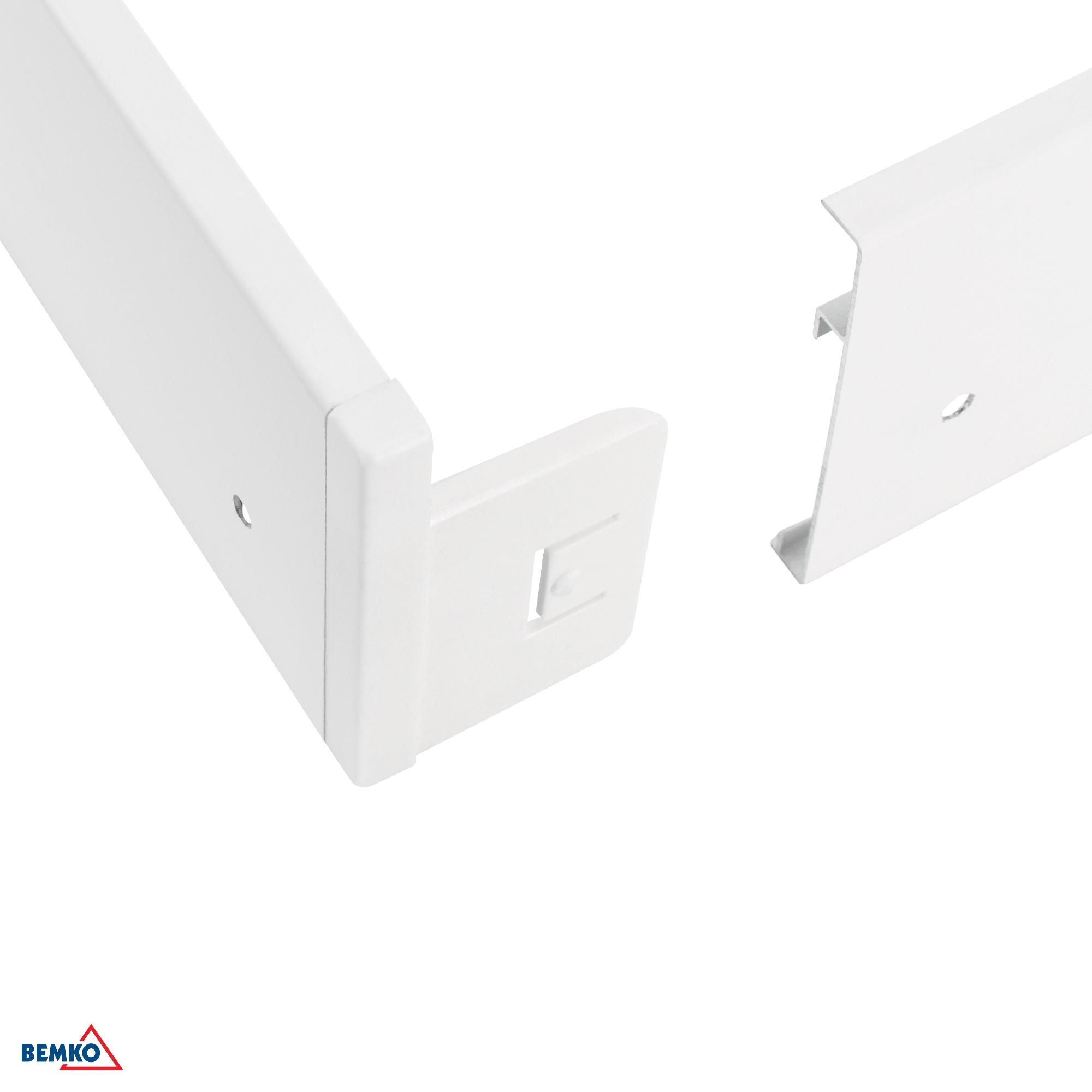 LED panelės paviršinio montavimo rėmelis, baltas, 60x60cm - Image 2