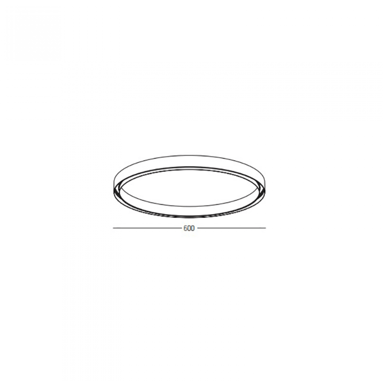 Lenktas paviršinis/pakabinamas magnetinės sistemos ZAMBELIS MAGNETIC bėgelis - žiedas, 48V, juodas, 60cm, 22270 - Image 2