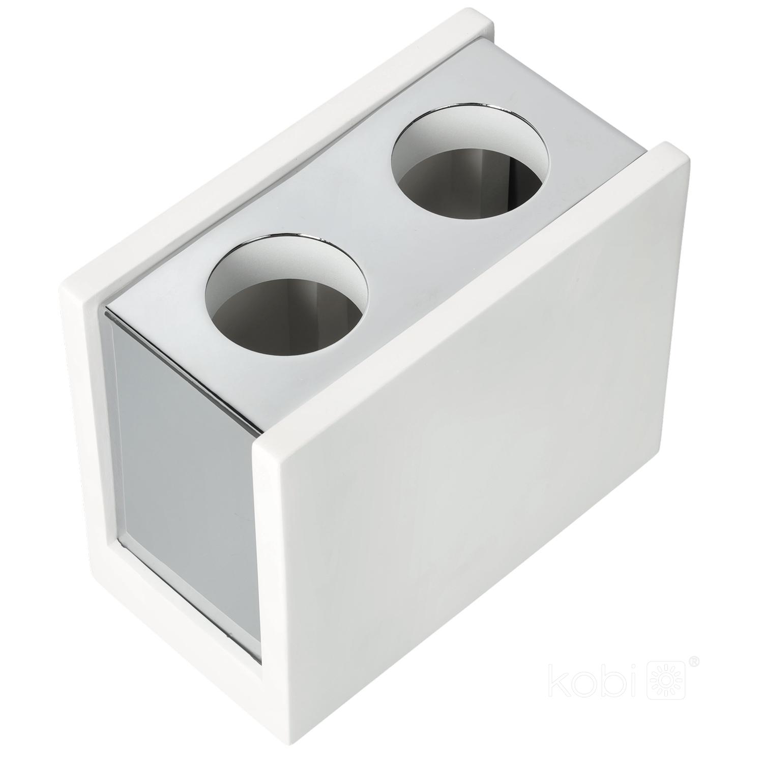 Lubinis šviestuvas PURO, 2xGU10, baltas, dažomas - Image 2