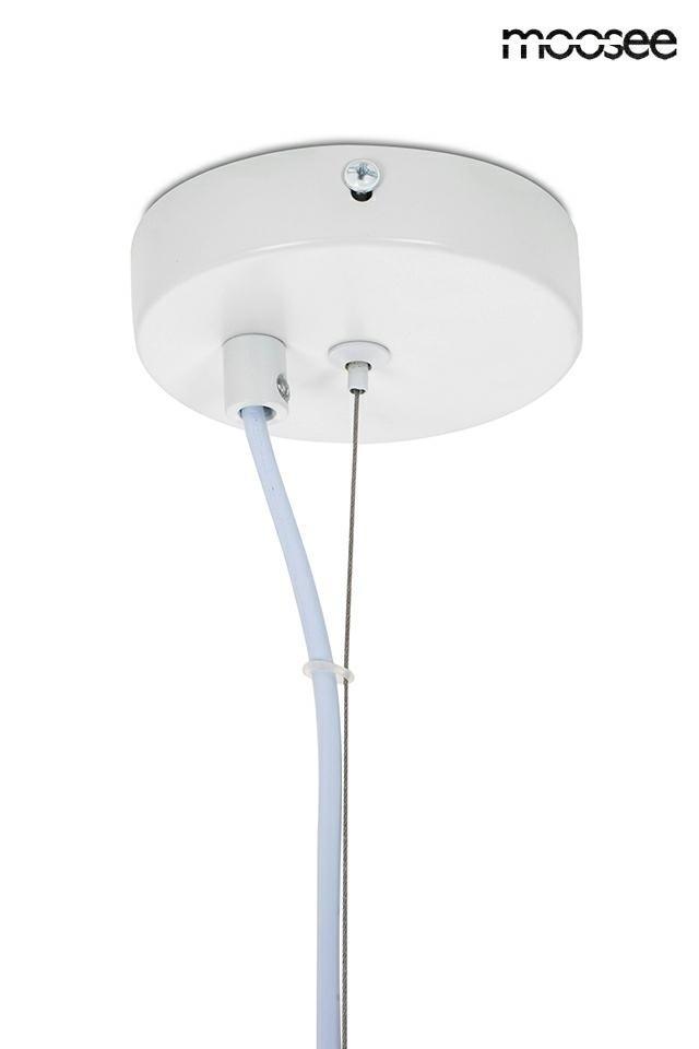 Pakabinamas šviestuvas NEST 40, E27, baltas - Image 2