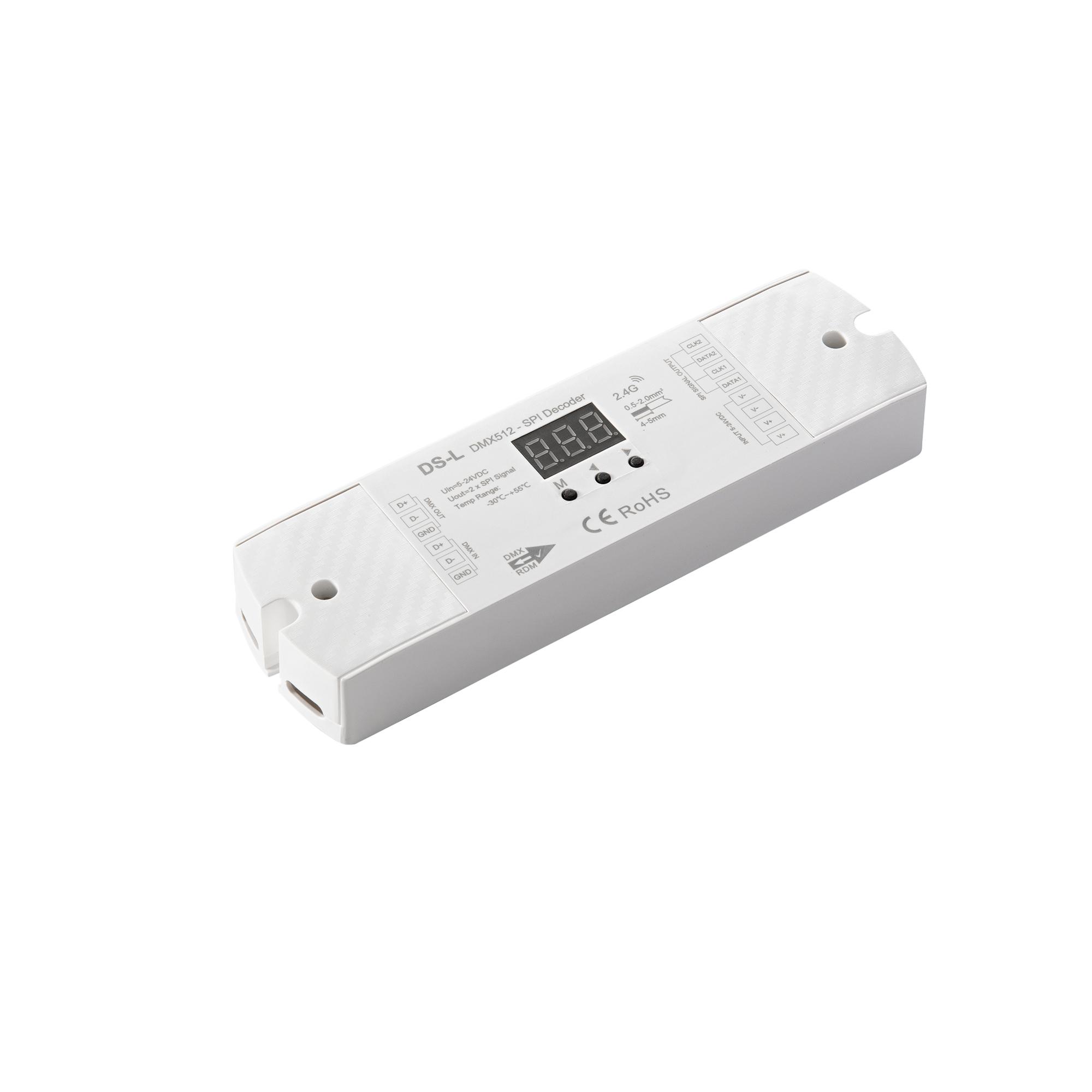 Skaitmeninis DMX512 + RF 2,4G dekoderis