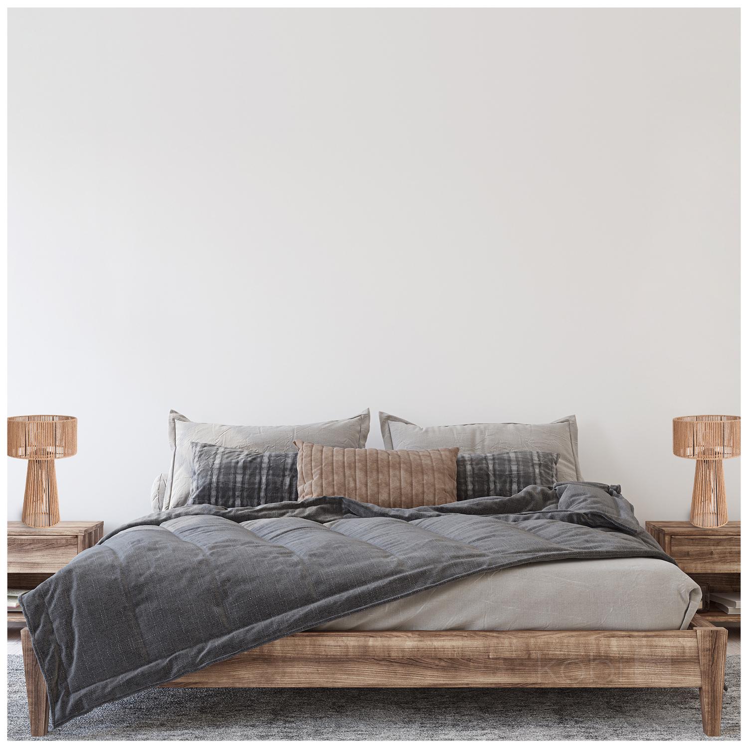 Stalo šviestuvas BOHO SIMBU HS, E27, medžio sp. - Image 2
