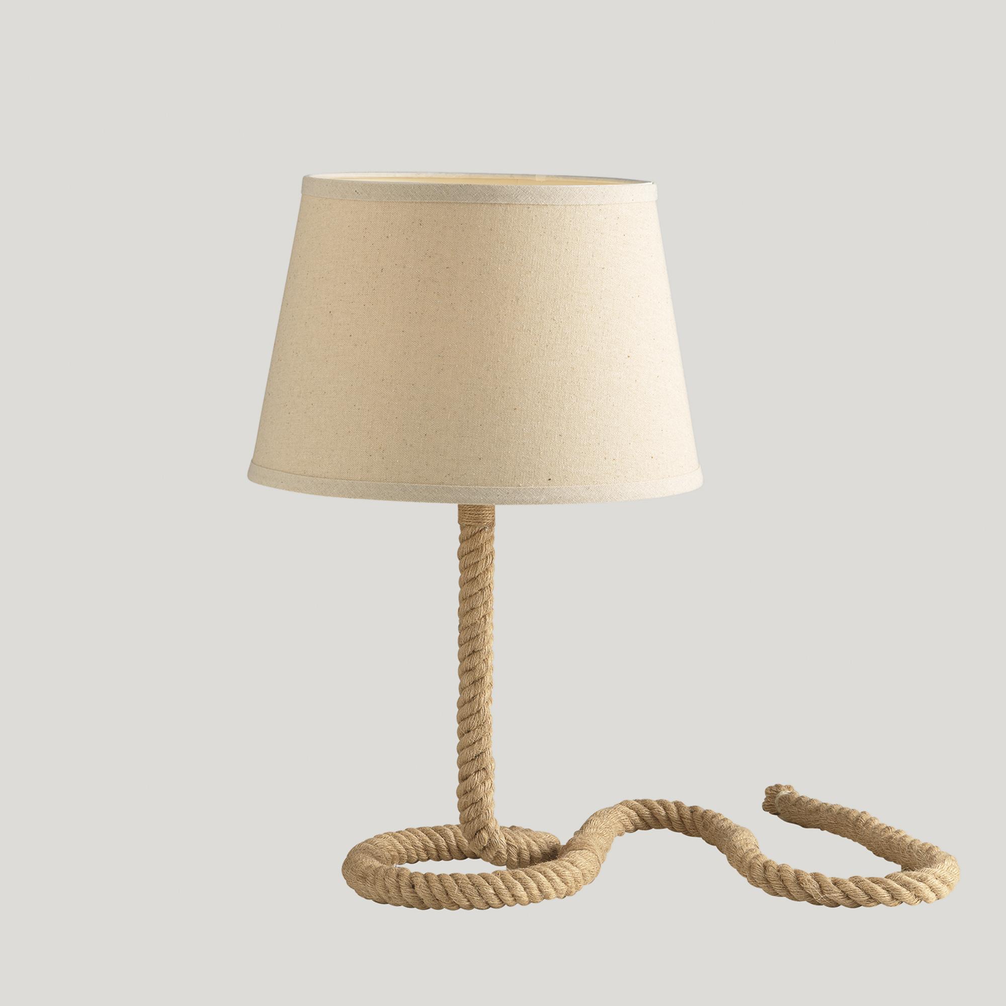 Stalo šviestuvas ROPE, smėlio sp., 1xE27 - Image 2